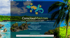 Desktop Screenshot of consciousmaui.com